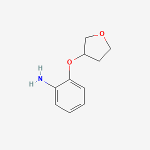 2-(Oxolan-3-yloxy)aniline