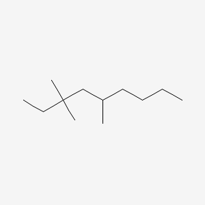 molecular formula C12H26 B14544185 3,3,5-Trimethylnonane CAS No. 62184-19-4