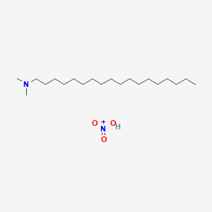 molecular formula C20H44N2O3 B14544240 N,N-dimethyloctadecan-1-amine;nitric acid CAS No. 62194-55-2