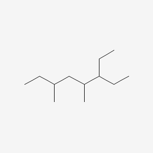 molecular formula C12H26 B14544367 3-Ethyl-4,6-dimethyloctane CAS No. 62183-66-8
