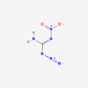 molecular formula CH2N6O2 B14544387 Nitroguanylazide CAS No. 62154-79-4