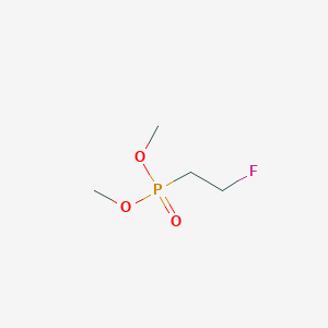 molecular formula C4H10FO3P B14544428 Dimethyl (2-fluoroethyl)phosphonate CAS No. 62317-06-0