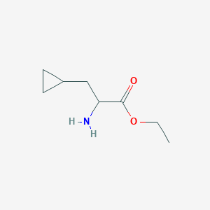 Ethyl 2-amino-3-cyclopropylpropanoate