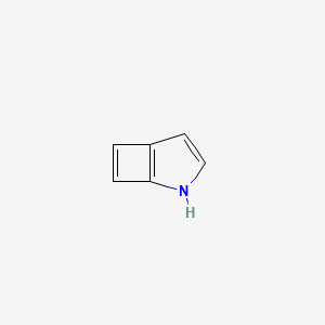 molecular formula C6H5N B14544564 2-Azabicyclo[3.2.0]hepta-1(5),3,6-triene CAS No. 61866-38-4