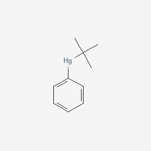 molecular formula C10H14Hg B14544574 tert-Butyl(phenyl)mercury CAS No. 62350-90-7