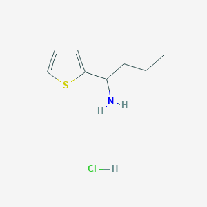 1-(Thiophen-2-yl)butan-1-amine hydrochloride
