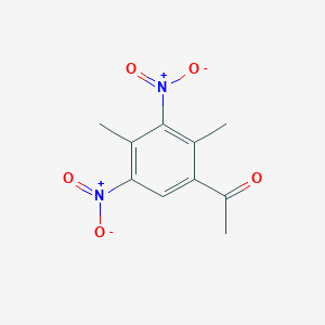 1-(2,4-Dimethyl-3,5-dinitrophenyl)ethan-1-one