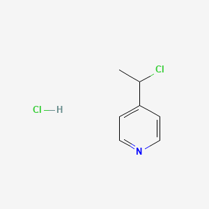 4-(1-Chloroethyl)pyridine hydrochloride