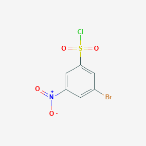 3-Bromo-5-nitrobenzene-1-sulfonyl chloride