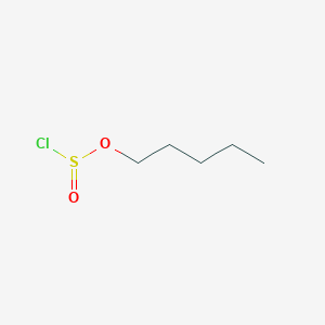 molecular formula C5H11ClO2S B14544826 Pentyl sulfurochloridoite CAS No. 62101-23-9