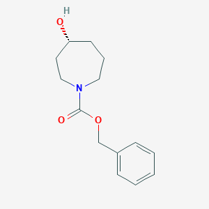 (4R)-N-Cbz-4-hydroxy-azepane