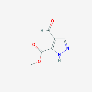methyl 4-formyl-1H-pyrazole-5-carboxylate