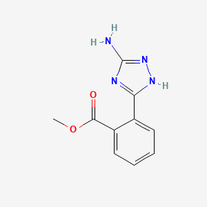 methyl 2-(5-amino-1H-1,2,4-triazol-3-yl)benzoate