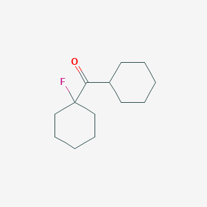 Cyclohexyl(1-fluorocyclohexyl)methanone