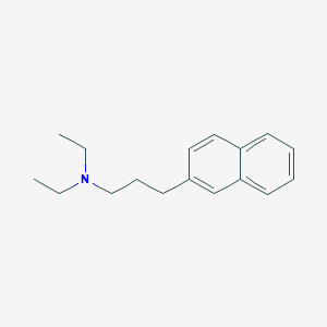 molecular formula C17H23N B14545019 N,N-Diethyl-3-(naphthalen-2-yl)propan-1-amine CAS No. 62171-69-1
