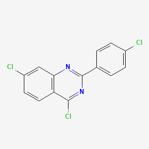 4,7-Dichloro-2-(4-chlorophenyl)quinazoline