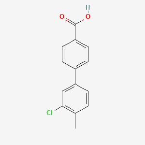 3'-Chloro-4'-methyl-[1,1'-biphenyl]-4-carboxylic acid