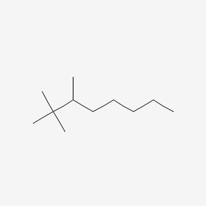 molecular formula C11H24 B14545105 2,2,3-Trimethyloctane CAS No. 62016-26-6