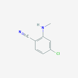 4-Chloro-2-(methylamino)benzonitrile