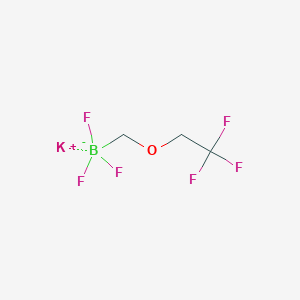 Potassium trifluoro((2,2,2-trifluoroethoxy)methyl)borate