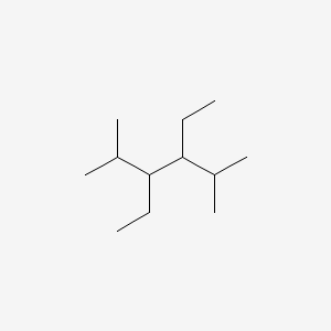 molecular formula C12H26 B14545312 3,4-Diethyl-2,5-dimethylhexane CAS No. 62184-95-6