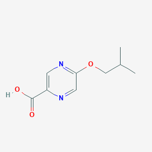 5-(2-Methylpropoxy)pyrazine-2-carboxylic acid
