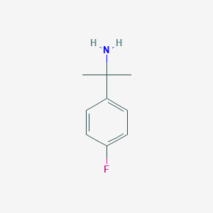 molecular formula C9H12FN B145457 2-(4-氟苯基)丙烷-2-胺 CAS No. 17797-10-3