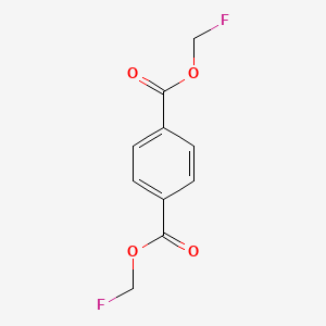 molecular formula C10H8F2O4 B14545700 Bis(fluoromethyl) benzene-1,4-dicarboxylate CAS No. 62153-86-0