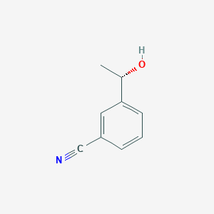 3-[(1S)-1-hydroxyethyl]benzonitrile