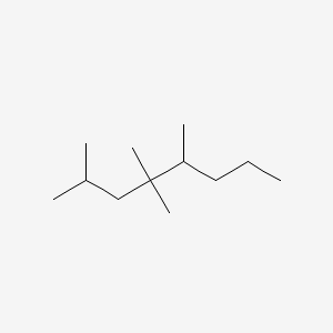 molecular formula C12H26 B14545753 2,4,4,5-Tetramethyloctane CAS No. 62199-34-2