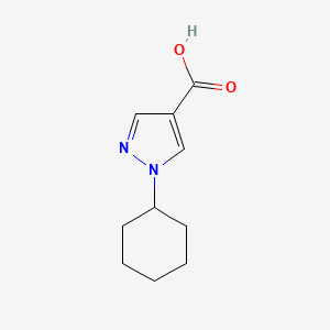 1-cyclohexyl-1H-pyrazole-4-carboxylic acid