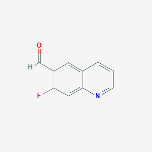 7-Fluoroquinoline-6-carbaldehyde