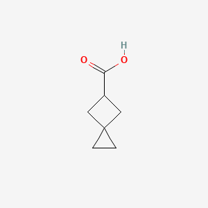 molecular formula C7H10O2 B1454636 Spiro[2.3]hexane-5-carboxylic acid CAS No. 1273567-26-2