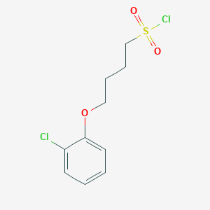 B1454640 4-(2-Chlorophenoxy)butane-1-sulfonyl chloride CAS No. 1202760-78-8