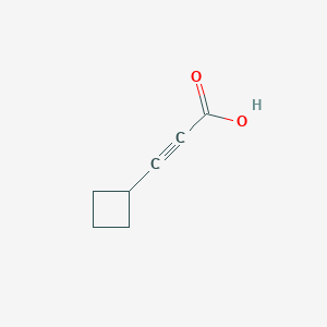3-Cyclobutylprop-2-ynoic acid