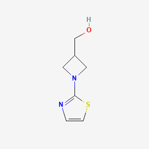 (1-(Thiazol-2-yl)azetidin-3-yl)methanol
