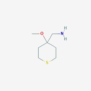 (4-Methoxythian-4-yl)methanamine