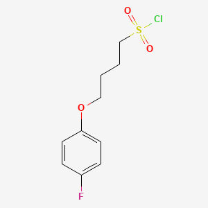 4-(4-Fluorophenoxy)butane-1-sulfonyl chloride