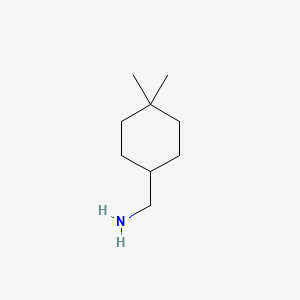 molecular formula C9H19N B1454676 (4,4-Dimethylcyclohexyl)methanamine CAS No. 1007631-51-7