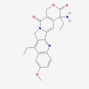 molecular formula C23H23N3O4 B145469 Et-Me-Deoxyamino-C CAS No. 126266-02-2