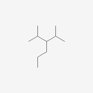 molecular formula C10H22 B14546911 Hexane, 2-methyl-3-(1-methylethyl)- CAS No. 62016-13-1