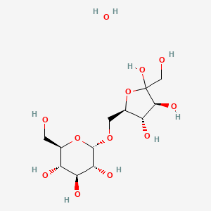 molecular formula C12H24O12 B1454699 Palatinose monohydrate CAS No. 58024-13-8