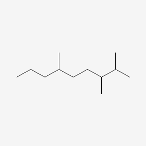 molecular formula C12H26 B14546996 2,3,6-Trimethylnonane CAS No. 62184-58-1