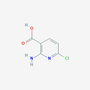 molecular formula C6H5ClN2O2 B145470 2-Amino-6-chloronicotinic acid CAS No. 58584-92-2