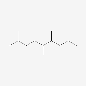 molecular formula C12H26 B14547011 2,5,6-Trimethylnonane CAS No. 62184-13-8
