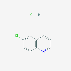 molecular formula C9H7Cl2N B1454703 6-Chloroquinoline hydrochloride CAS No. 55377-25-8