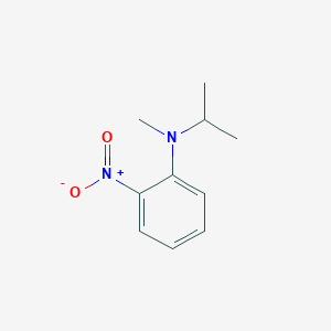molecular formula C10H14N2O2 B1454733 N-methyl-2-nitro-N-propan-2-ylaniline CAS No. 28458-44-8