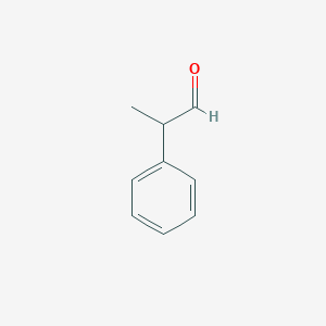 molecular formula C9H10O B145474 2-Phenylpropanal CAS No. 93-53-8