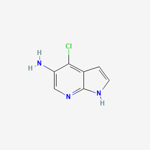 4-chloro-1H-pyrrolo[2,3-b]pyridin-5-amine