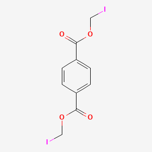 molecular formula C10H8I2O4 B14547422 Bis(iodomethyl) benzene-1,4-dicarboxylate CAS No. 62153-89-3